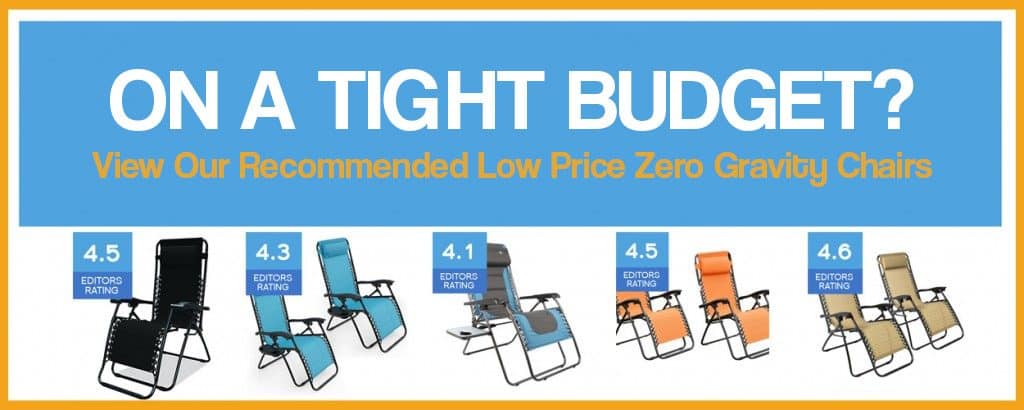 recommended cheap zero gravity chairs