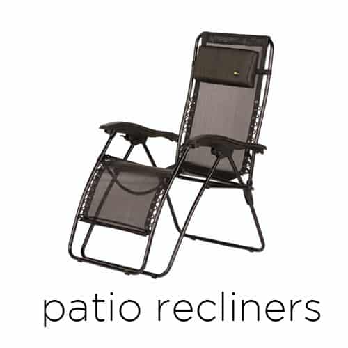 outdoor zero gravity chairs